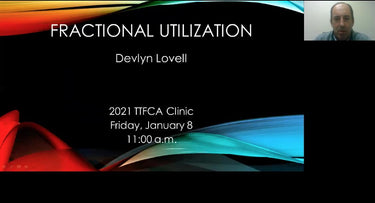Fractional Utilization in Endurance Training